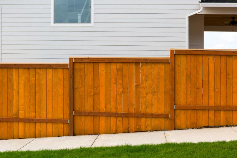 New Wood Fence