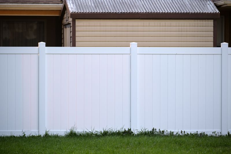 Modern Vinyl Fence